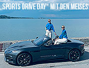 "Sports Drive Day" mit Nina und Julia Meise.... - Erste Spritztour nach dem Lockdown im neuen  Jaguar F-TYPE nach Österreich: „Endlich dürfen wir Meisen wieder reisen!“ (©Foto: Auto Bierschneider British Cars)